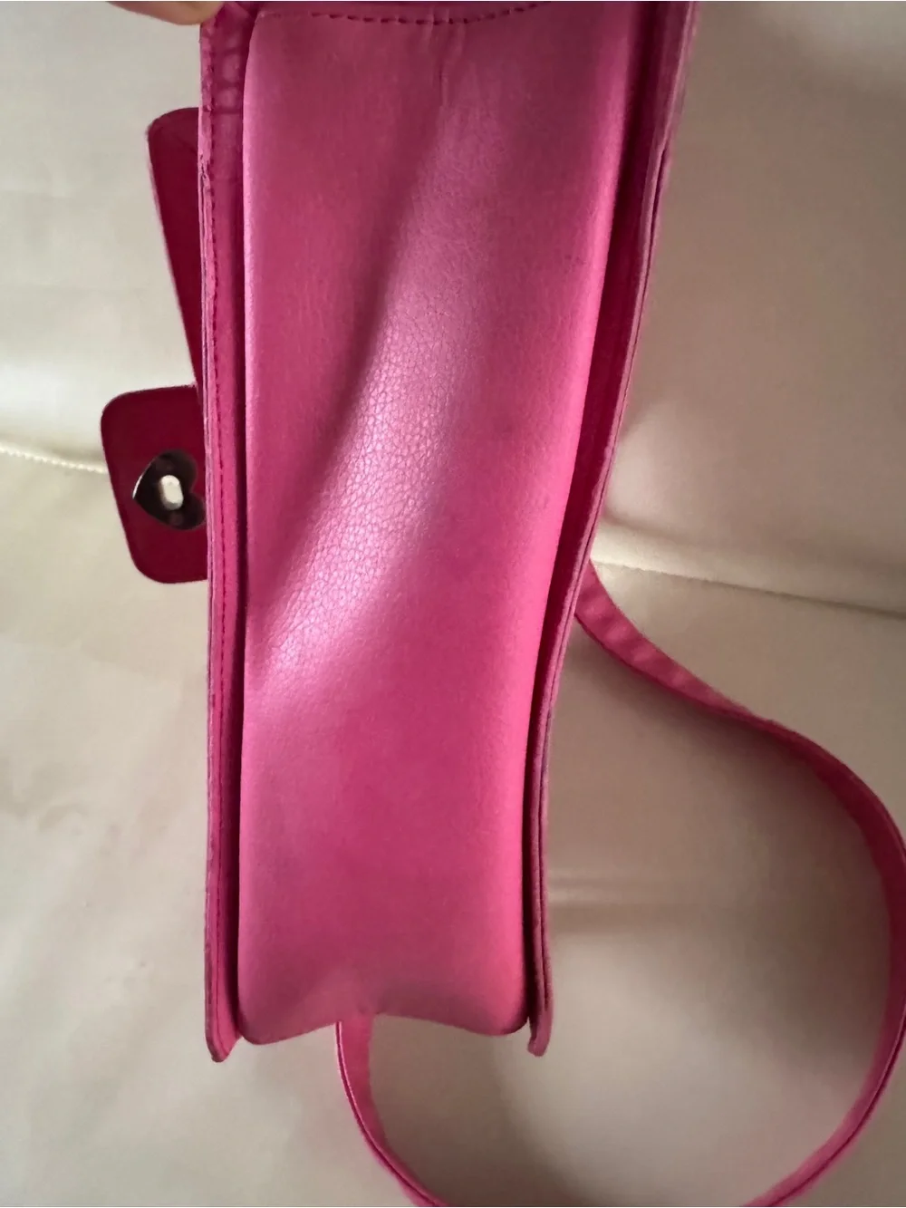 Loungefly x Hello Kitty Pink Embossed Crossbody Satchel Purse Rare Sanrio Bag
